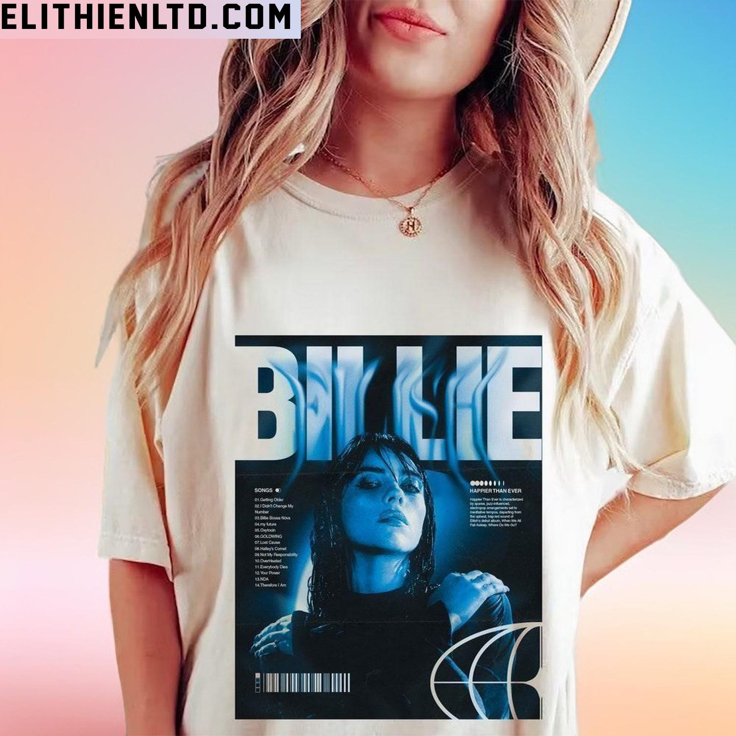 Billie Eilish Hit Me Hard And Soft World Tour 2024 T-Shirt Unisex Classic - ELTH6498