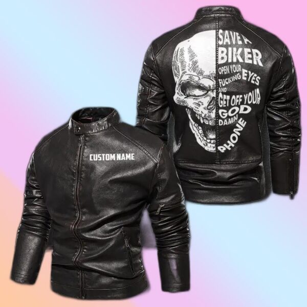 Ave A Biker Open Your Fucking Eyes Get Off The Damn Phone