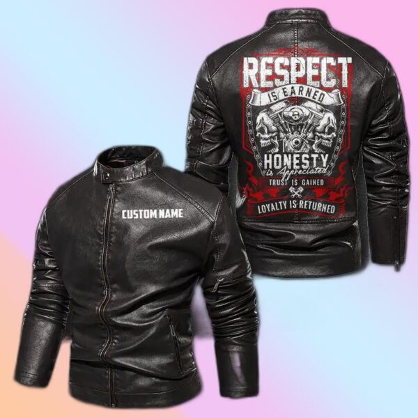 Respect Is Earned Skull & Engine