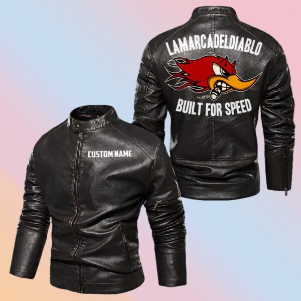 Personalized Leather Jacket Built For Speed
