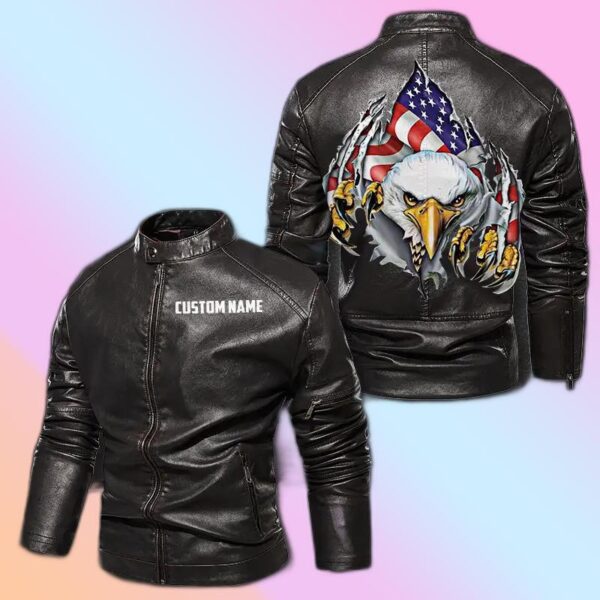 Personalized Leather Jacket Freedom Inside